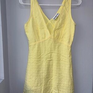 Princess Polly Yellow Dress